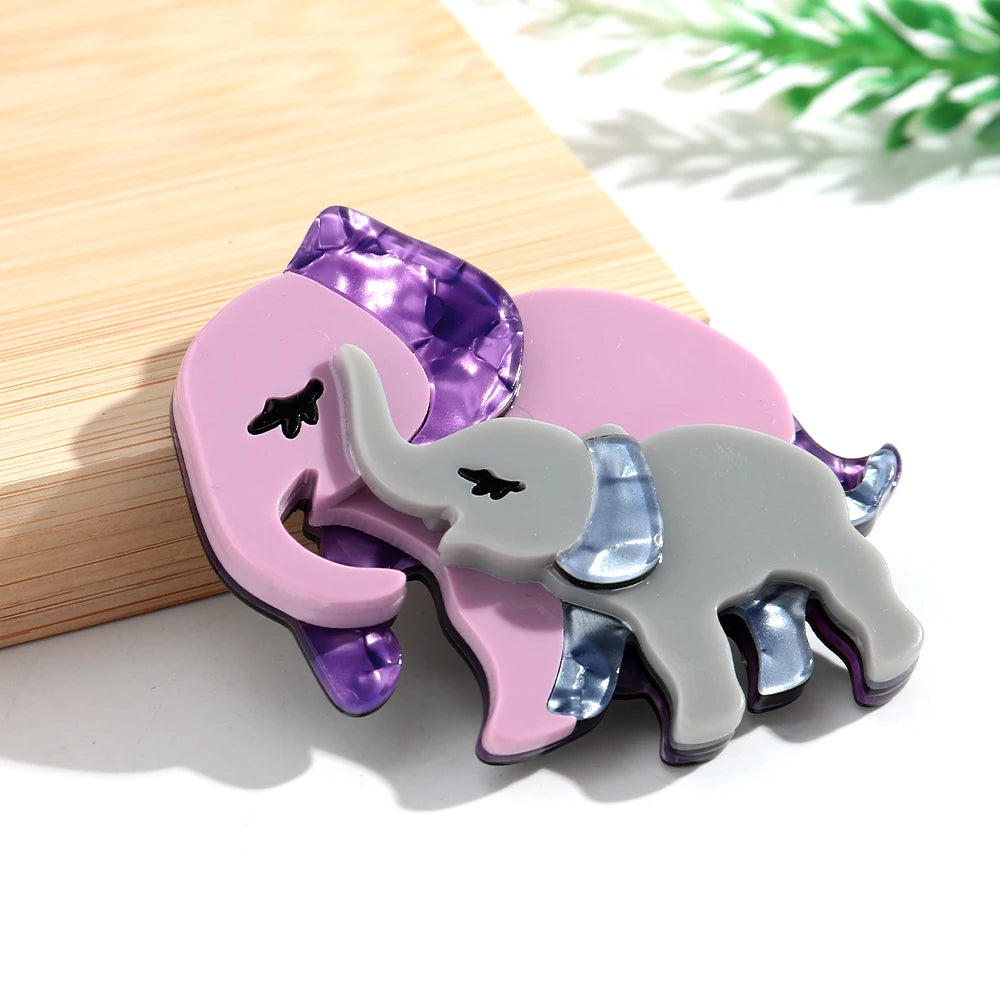 Ele-Fun Duo Brooch - Hello Baabs