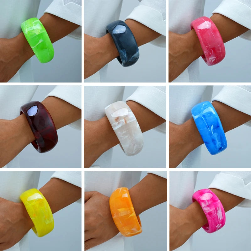 Electric Daydream Bangle (2.75" diameter) - 11 colors - Hello Baabs LLC 