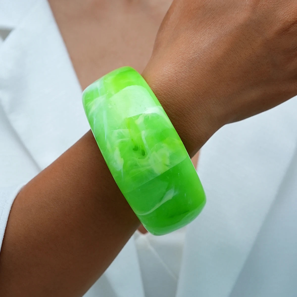 Electric Daydream Bangle (2.75" diameter) - 11 colors - Hello Baabs LLC 