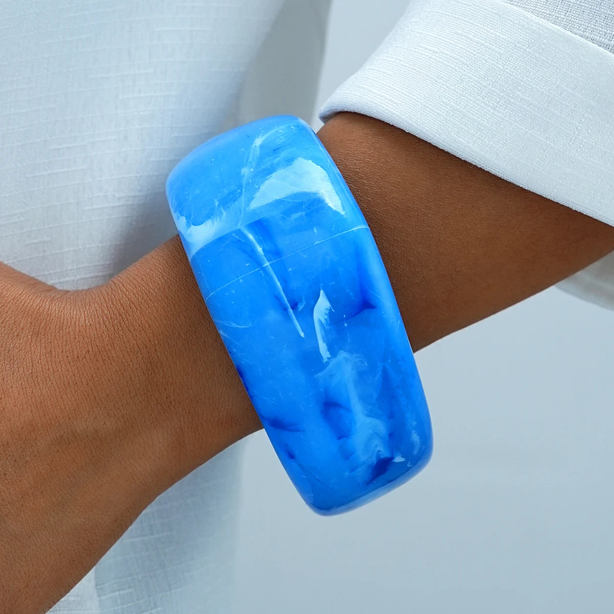 Electric Daydream Bangle (2.75" diameter) - 11 colors - Hello Baabs LLC 