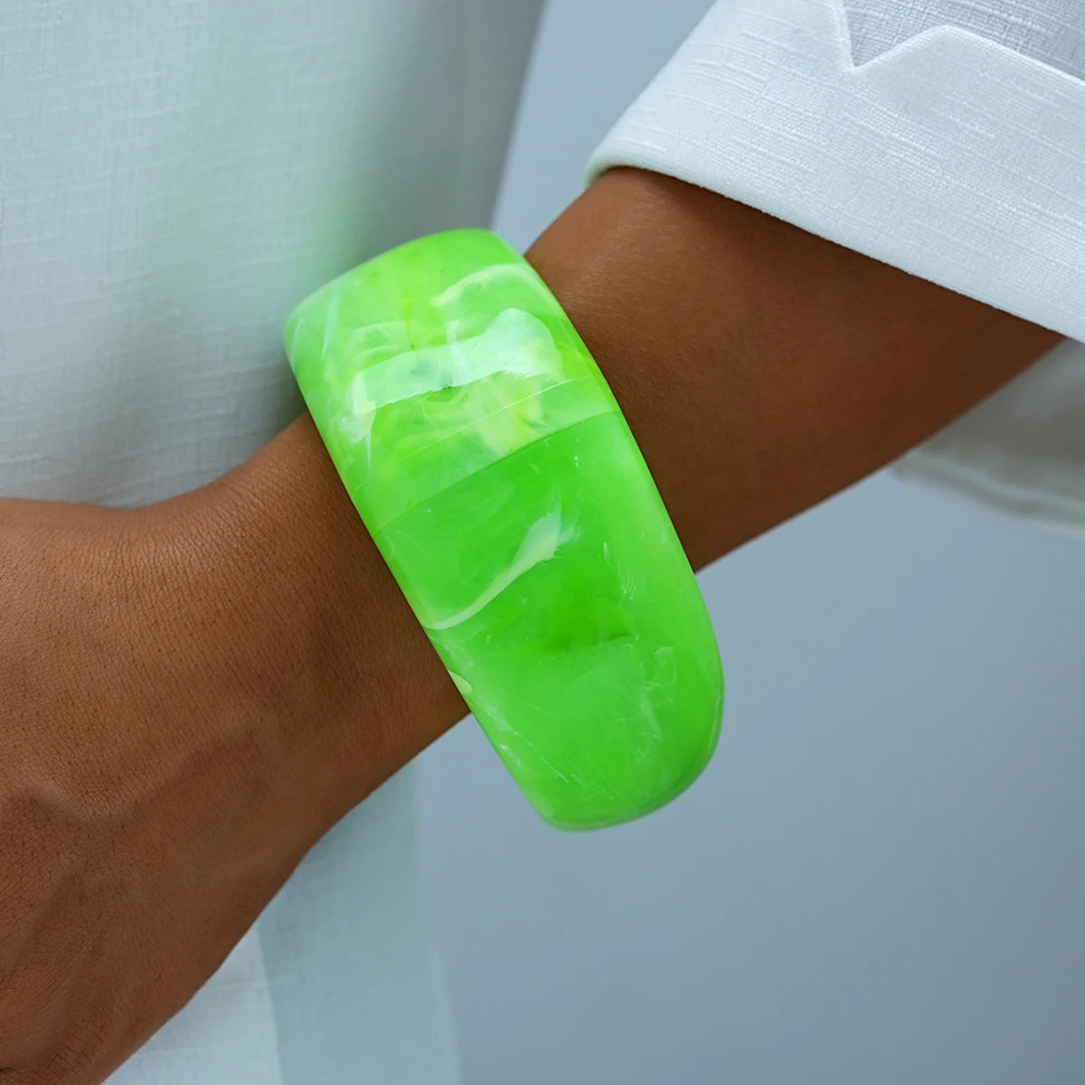 Electric Daydream Bangle (2.75" diameter) - 11 colors - Hello Baabs LLC 