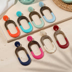 Electric Eclipse Earrings - 6 color variants - Hello Baabs
