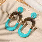 Electric Eclipse Earrings - 6 color variants - Hello Baabs