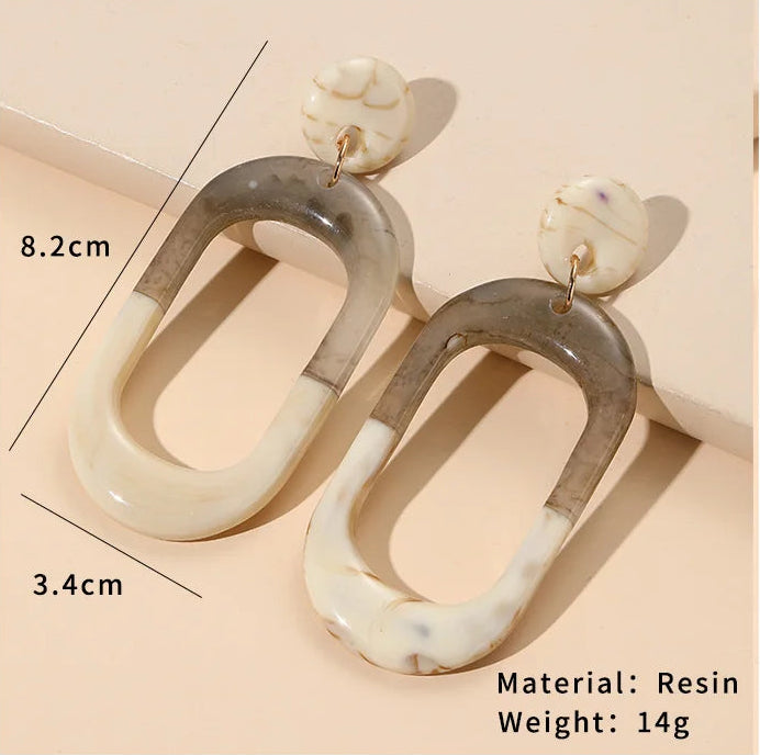 Electric Eclipse Earrings - 6 color variants - hello baabs 