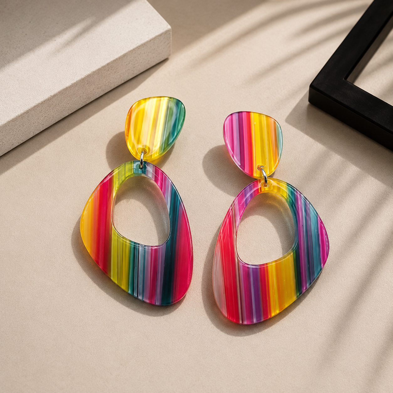 Electric Stripe Drops - 3 colors - Hello Baabs