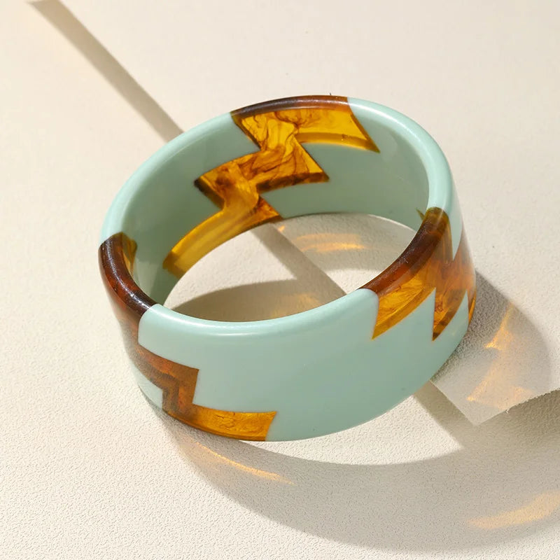 Electric Zig Cuff (2.55" diameter) - 8 colors - hello baabs 