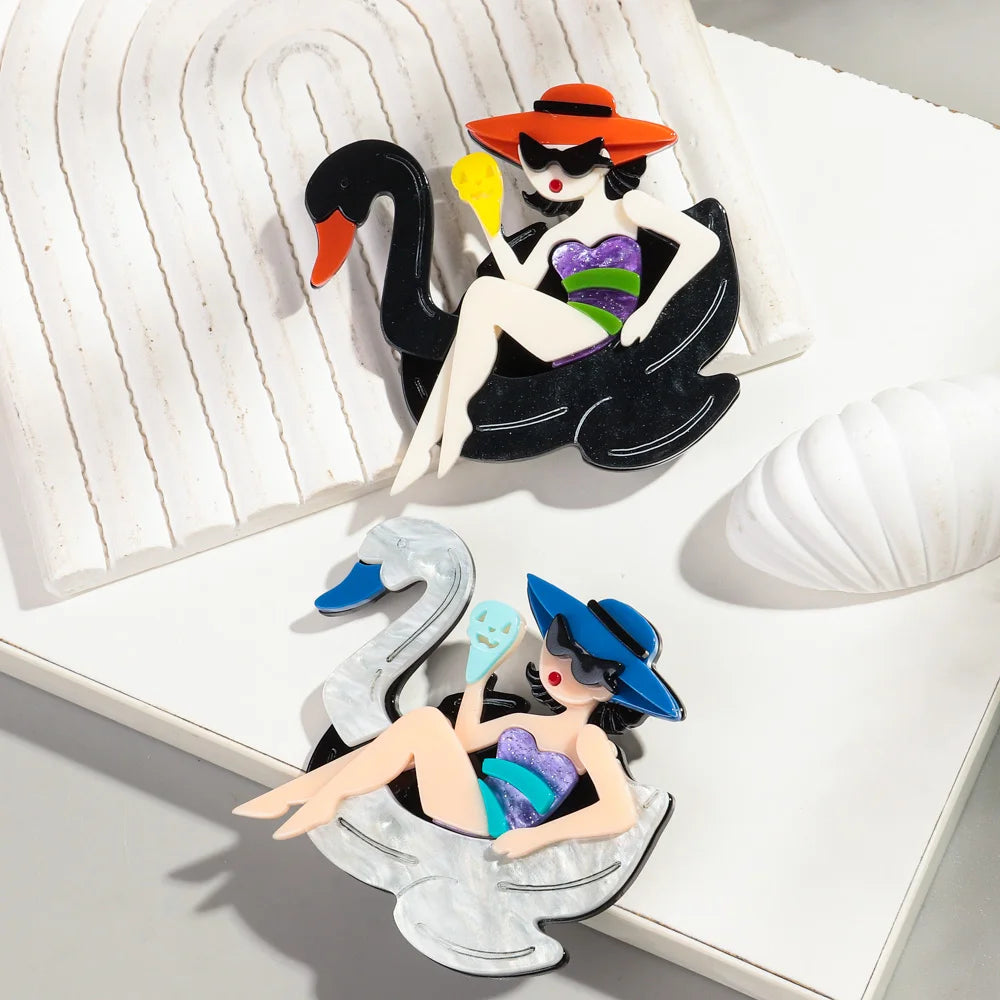 Elegant Escape Brooch - 2 colors - Hello Baabs