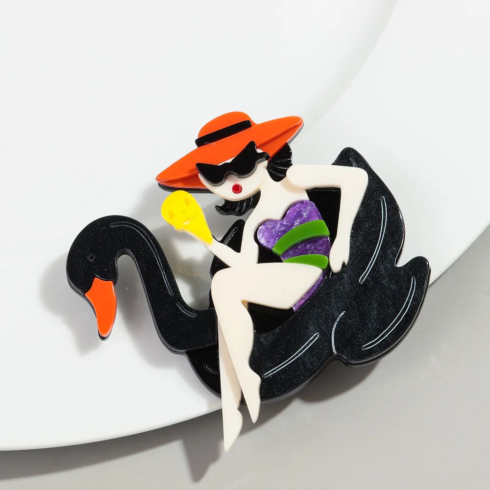 Elegant Escape Brooch - 2 colors - Hello Baabs