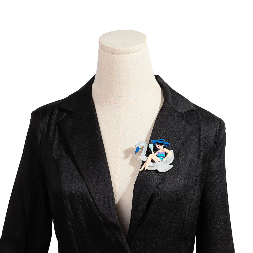 Elegant Escape Brooch - 2 colors - Hello Baabs LLC 