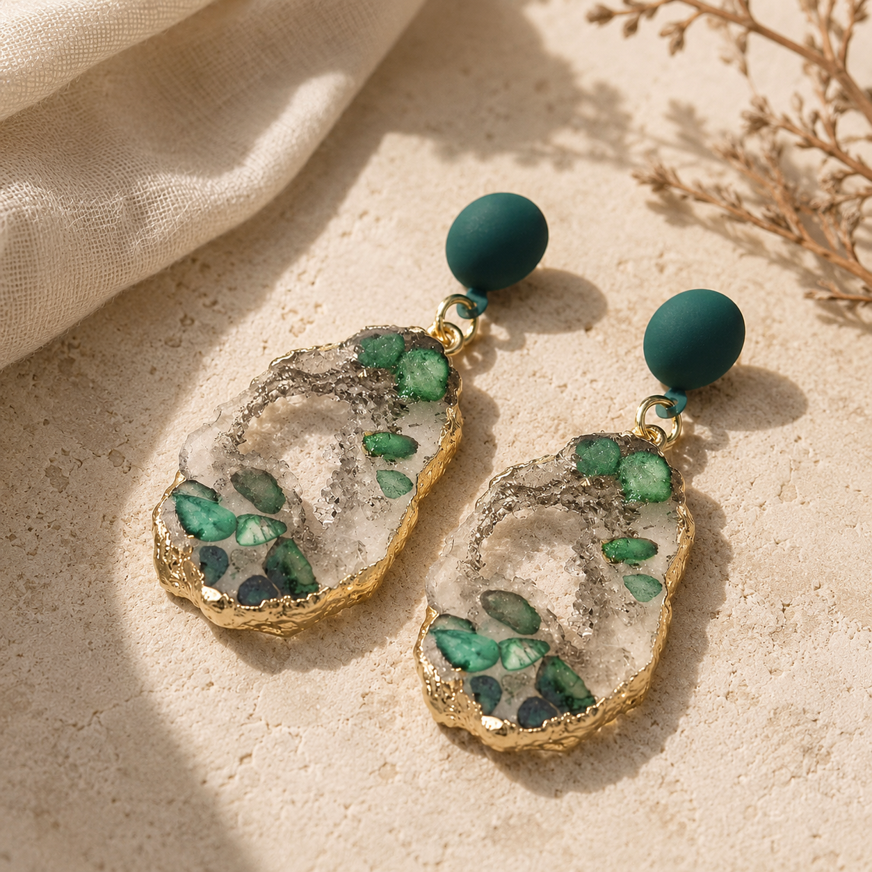 Emerald Echo Drops - Hello Baabs