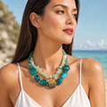 Emerald Escape Necklace - Hello Baabs