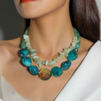 Emerald Escape Necklace - hello baabs 
