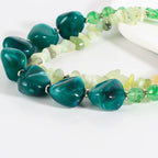 Emerald Escape Necklace - hello baabs 