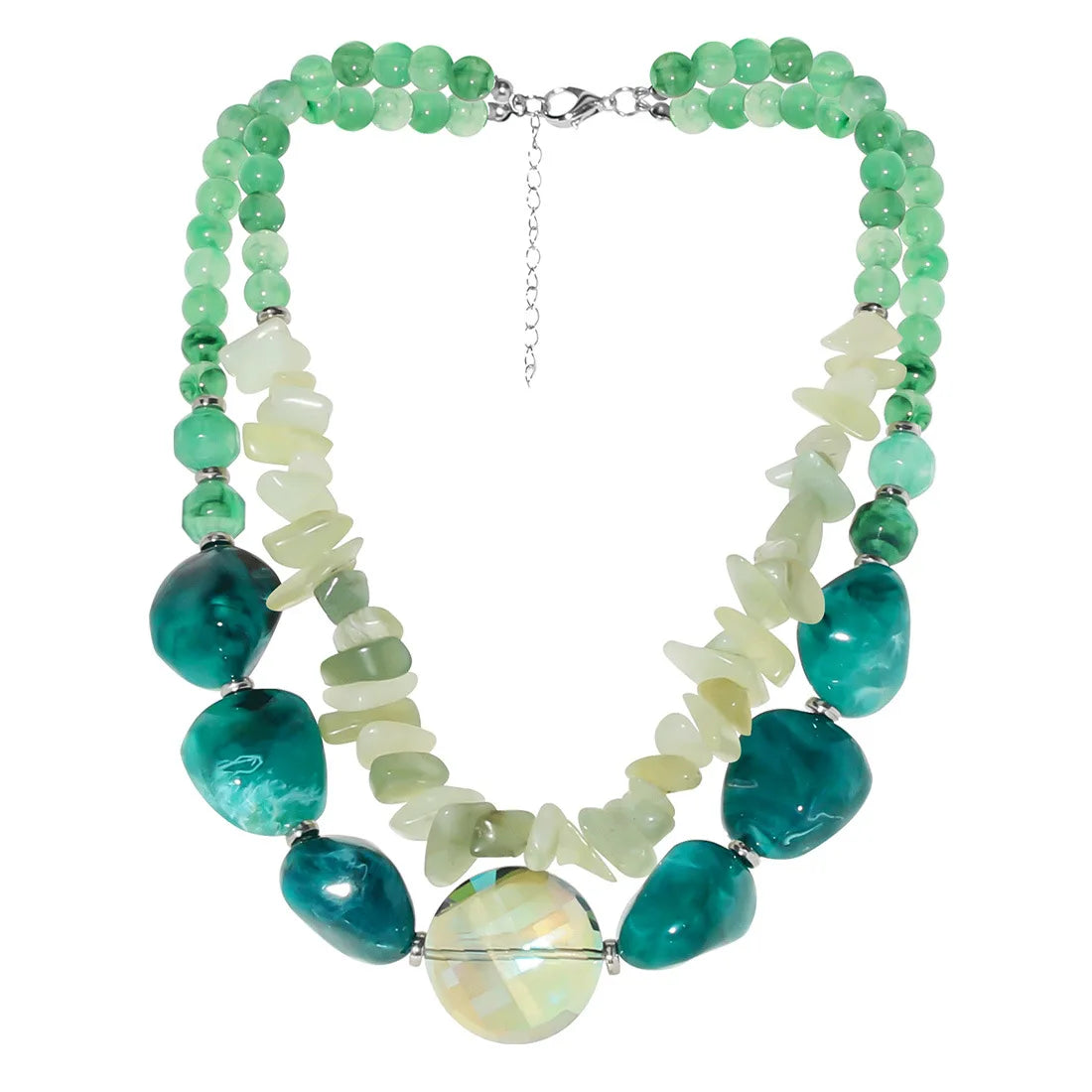 Emerald Escape Necklace - hello baabs 