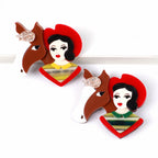 Equestrian Elegance Pin - 2 colors - hello baabs 