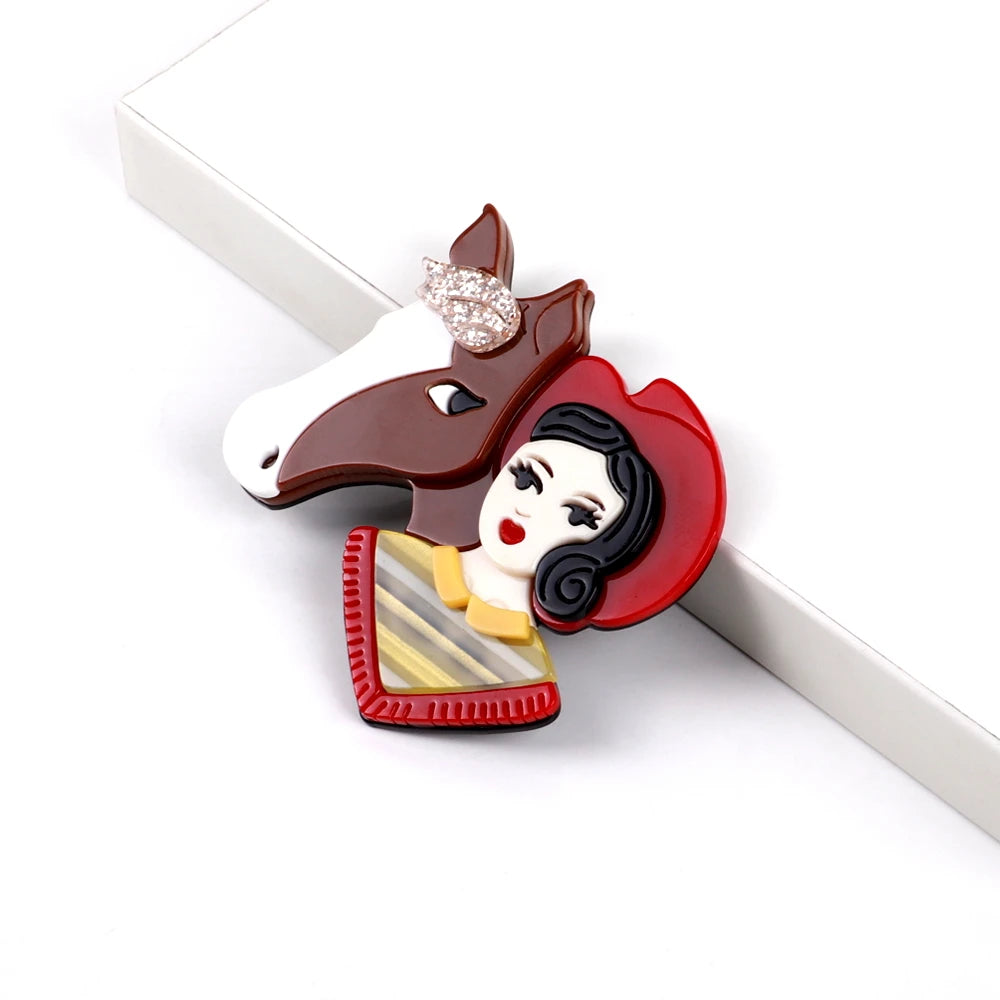 Equestrian Elegance Pin - 2 colors - hello baabs 