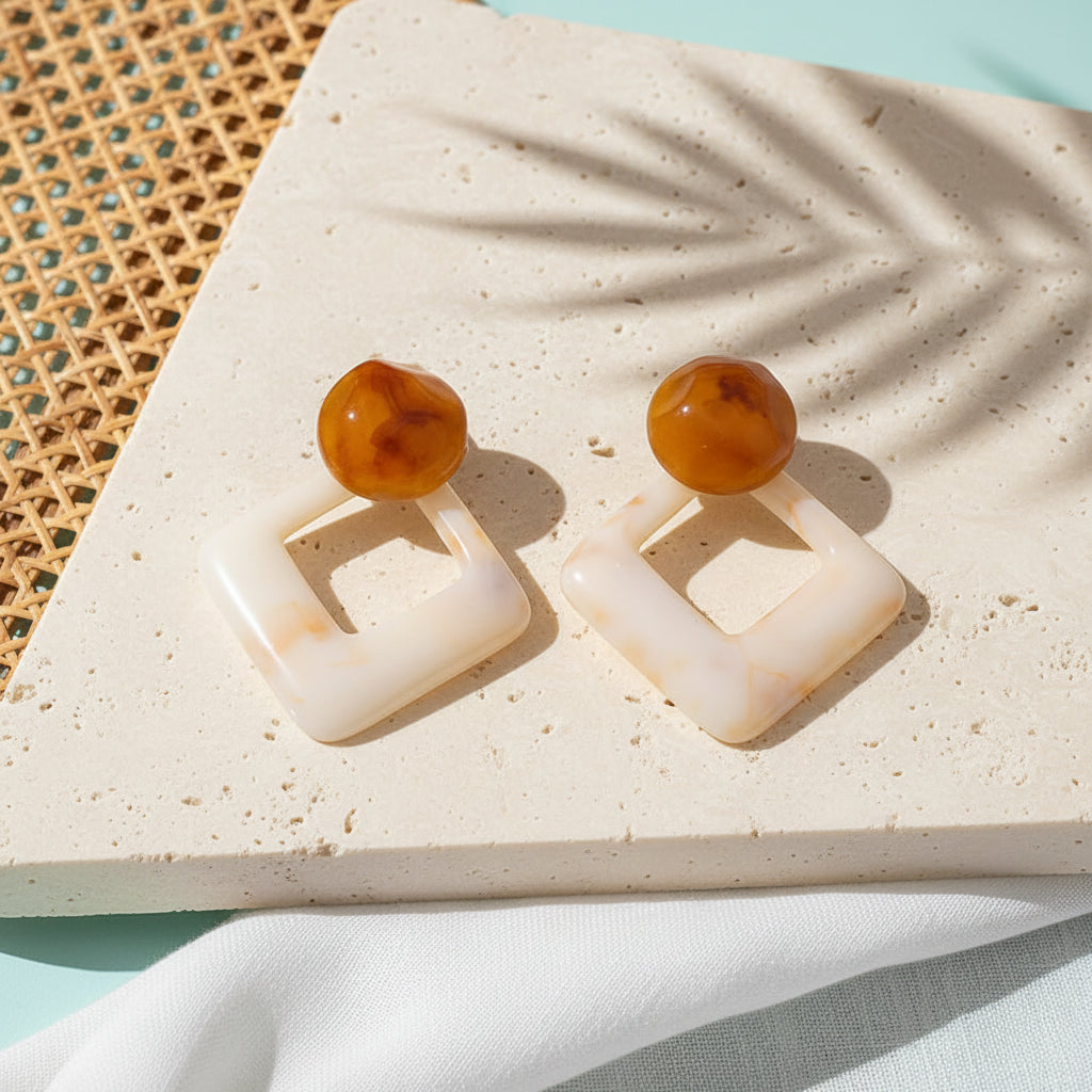 Espresso Empress Earrings - 2 variants - Hello Baabs