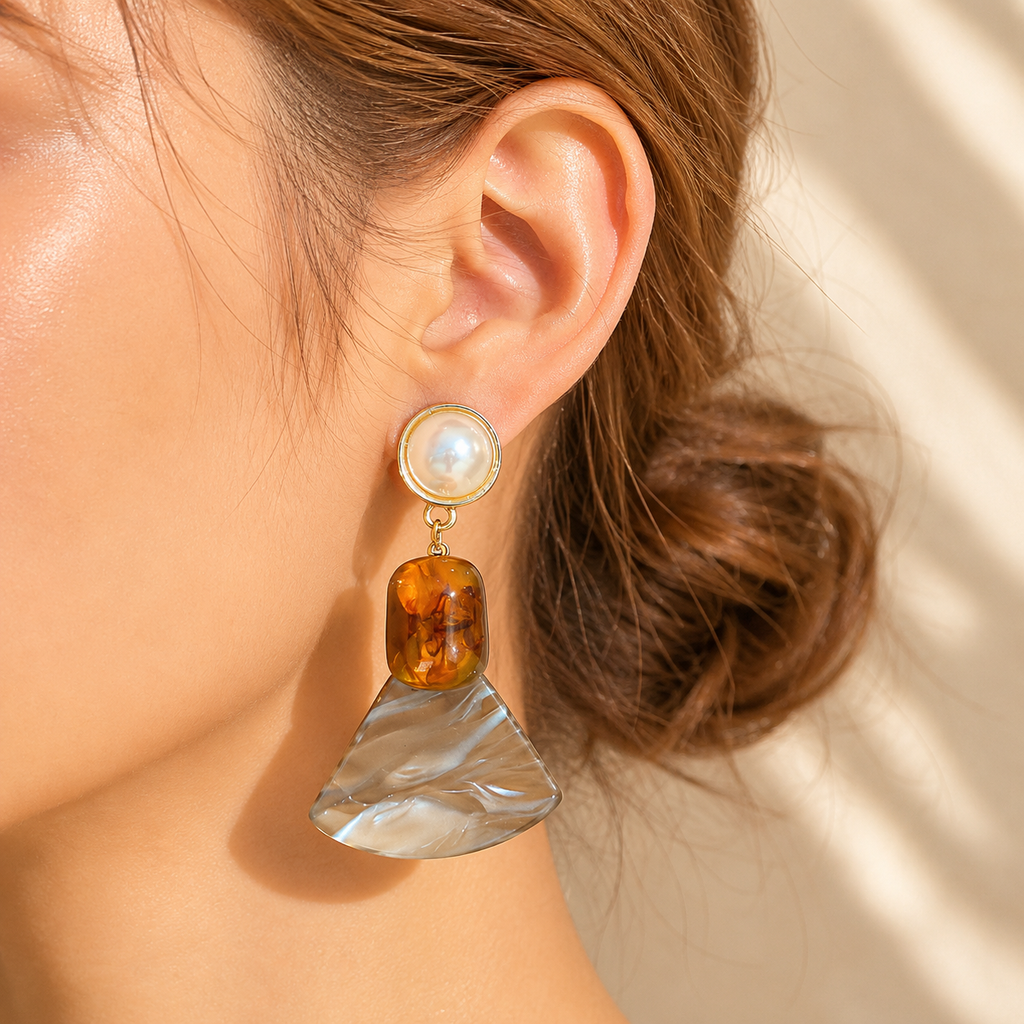 Espresso Empress Earrings - 2 variants - Hello Baabs