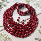 Eternal Glow Necklace, Bracelet, & Earrings Set - 5 colors - Hello Baabs