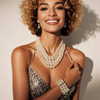 Eternal Glow Necklace, Bracelet, & Earrings Set - 5 colors - hello baabs 