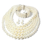 Eternal Glow Necklace, Bracelet, & Earrings Set - 5 colors - hello baabs 