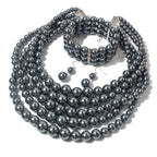 Eternal Glow Necklace, Bracelet, & Earrings Set - 5 colors - hello baabs 