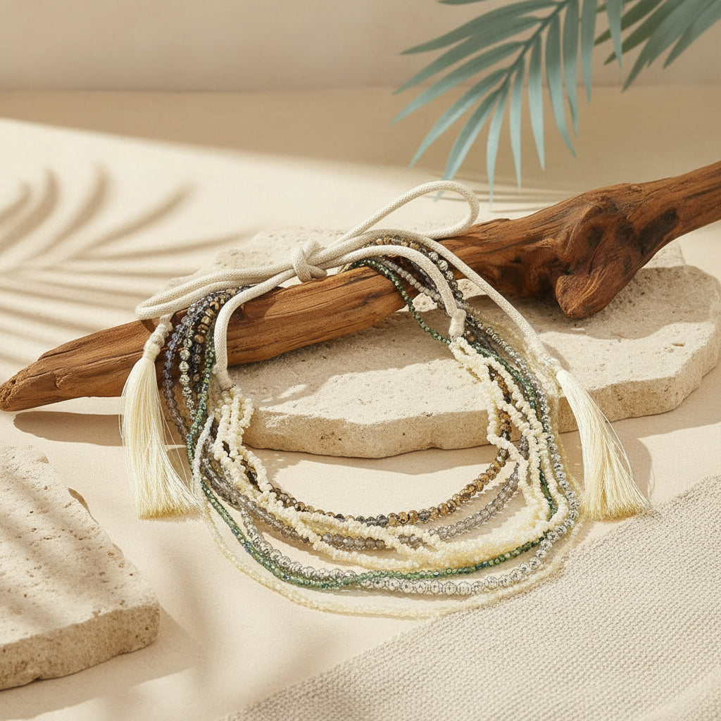 Everyday Elegance Beaded Necklace - Hello Baabs
