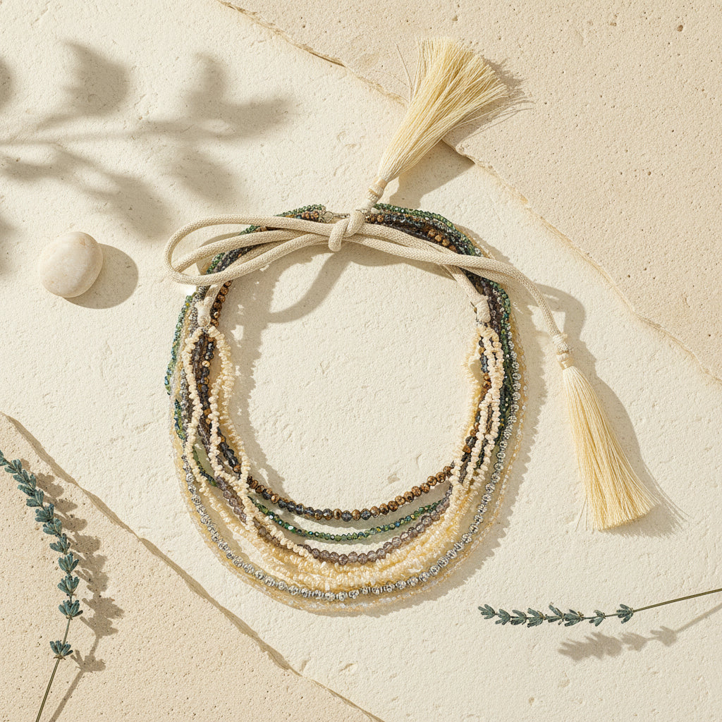 Everyday Elegance Beaded Necklace - Hello Baabs