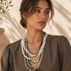 Everyday Elegance Beaded Necklace - Hello Baabs