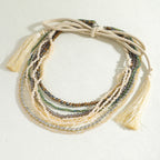 Everyday Elegance Beaded Necklace - hello baabs 