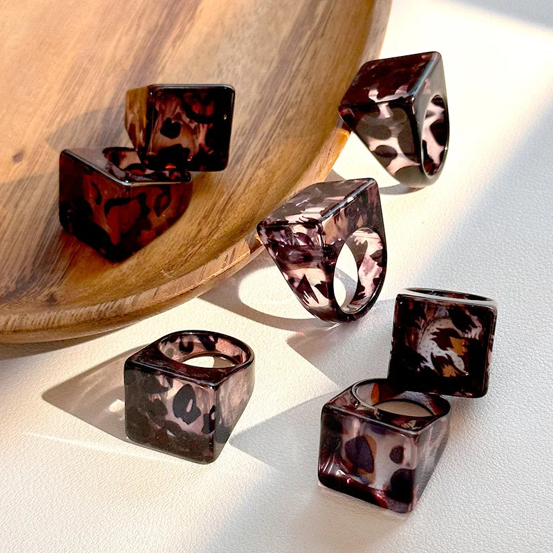 Feline Frenzy Rings (size 8) - 5 variants - hello baabs 