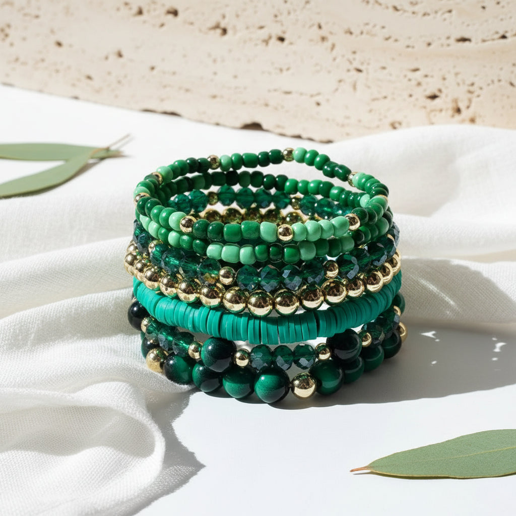 Festival Fusion Bracelet 7pc Set - 6 colors - Hello Baabs
