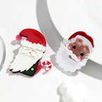 Festive Claus Pin - 2 variants - Hello Baabs