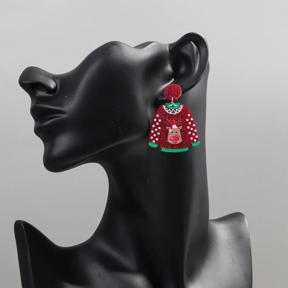 Festive Sweater Earrings - 3 variants - hello baabs 