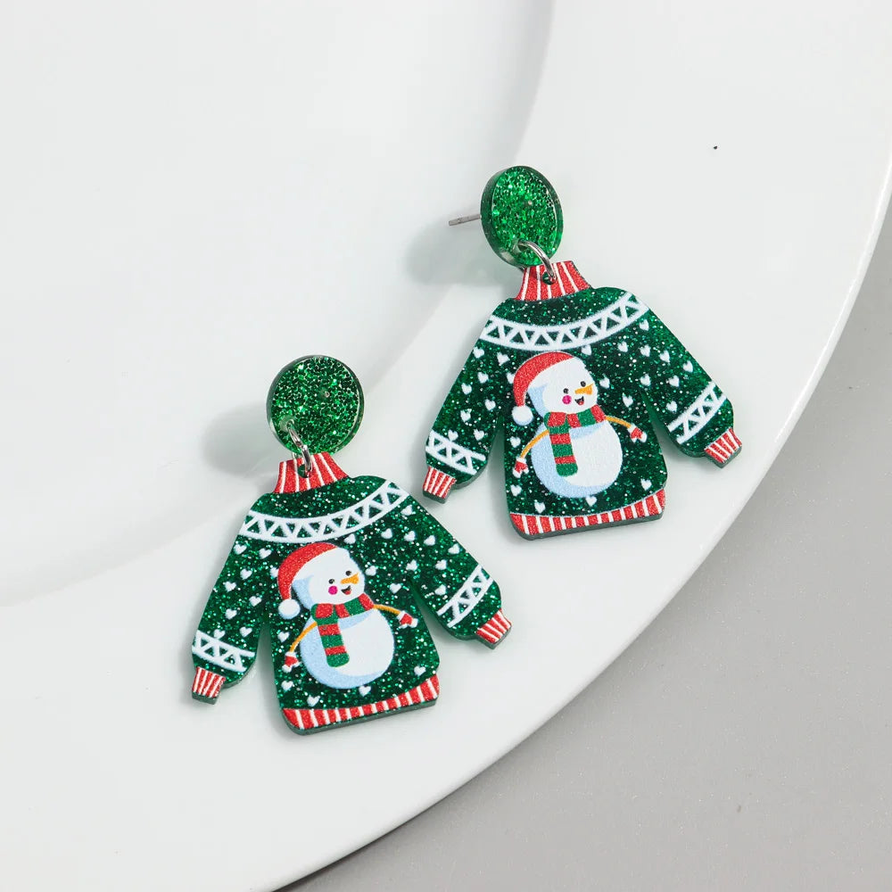 Festive Sweater Earrings - 3 variants - hello baabs 
