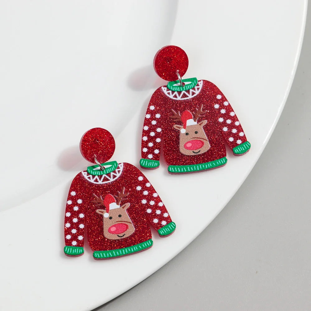 Festive Sweater Earrings - 3 variants - hello baabs 