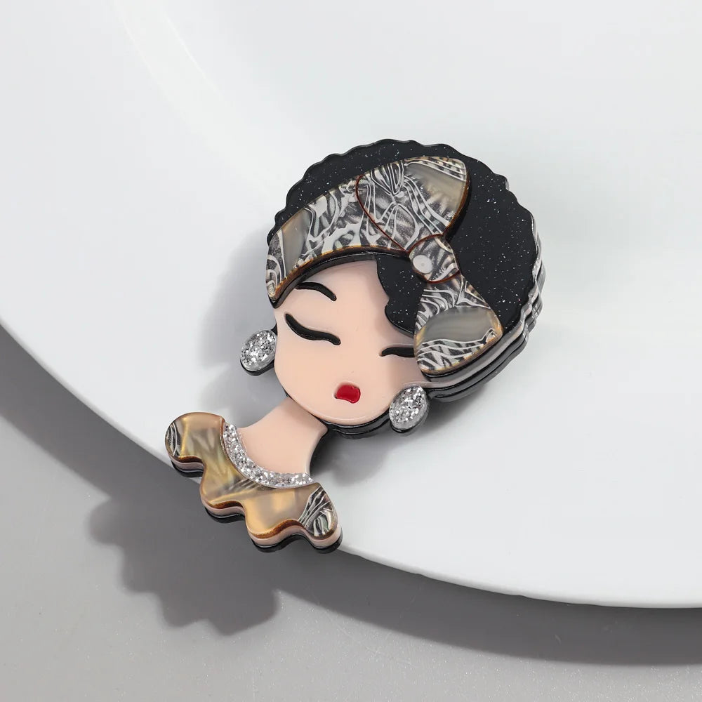 Fierce Femme Bow Brooch - 2 colors - Hello Baabs LLC 