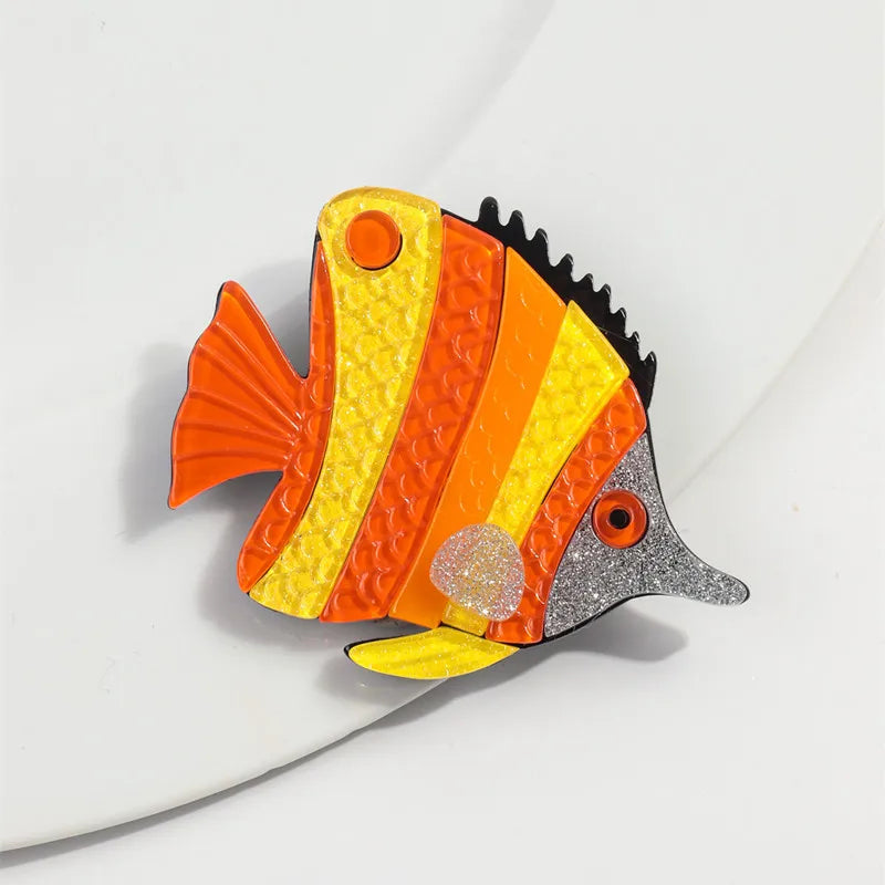 Fin Flair Brooch - 3 variants - Hello Baabs