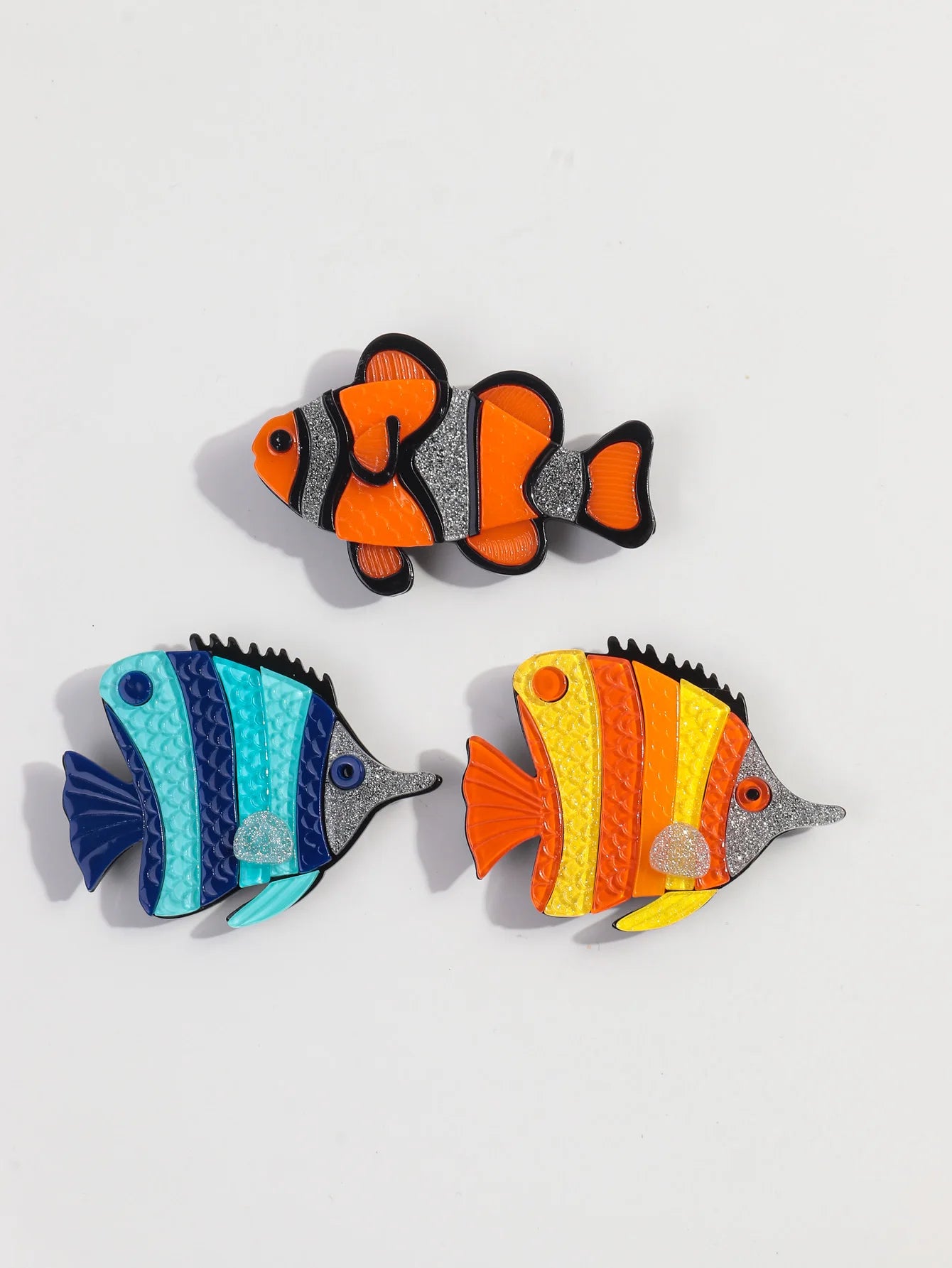 Fin Flair Brooch - 3 variants - hello baabs 