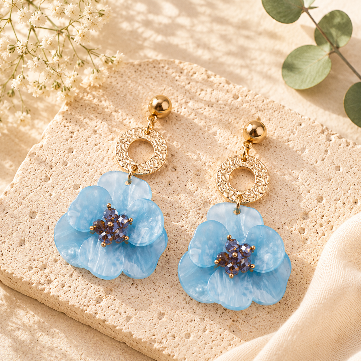 Flora Flicker Dangles - 7 colors - Hello Baabs