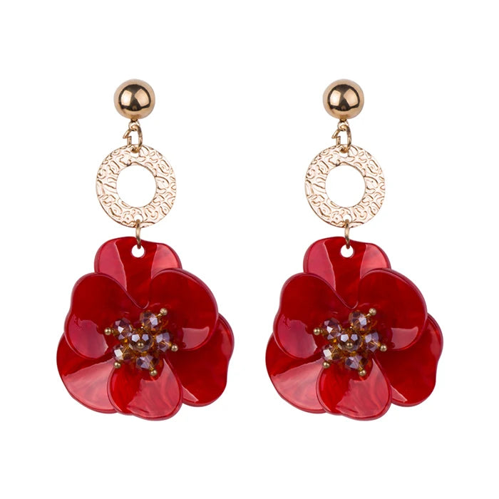 Flora Flicker Dangles - 7 colors - Hello Baabs LLC 