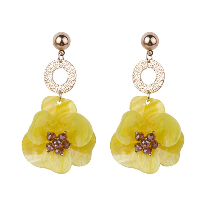 Flora Flicker Dangles - 7 colors - Hello Baabs LLC 