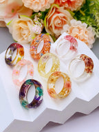 Flora Freeze Ring (size 6.5) - 10 variants - hello baabs 
