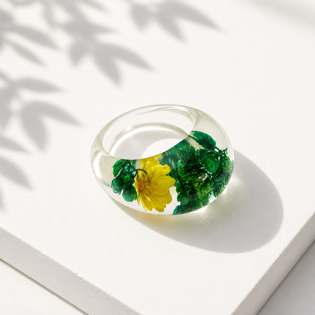 Flora Freeze Ring (size 7) - 5 variants - Hello Baabs
