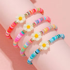 Floral Fiesta 4pc Stretch Bracelet Set - Hello Baabs LLC 