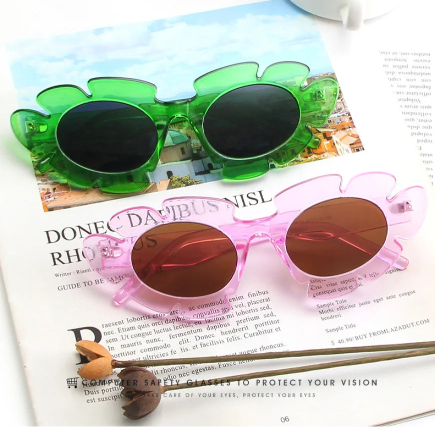 Flower Power Sunnies - 7 colors - Hello Baabs LLC 