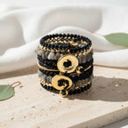 Forest Rhythm Bracelet Stack - 2 colors - Hello Baabs