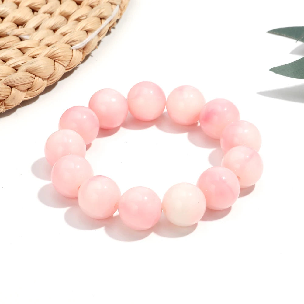 Free Spirit Marble Stretch Bracelet - 14 colors - Hello Baabs LLC 