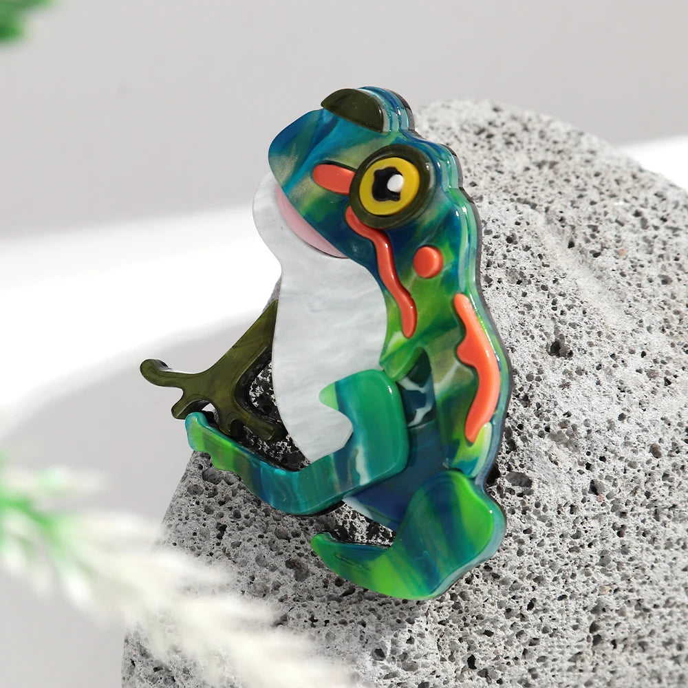 Frogtastic Fun Pin - Hello Baabs