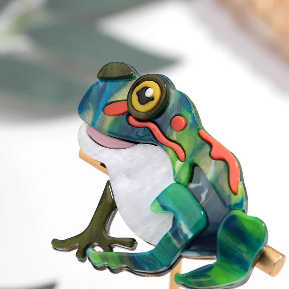 Frogtastic Fun Pin - Hello Baabs